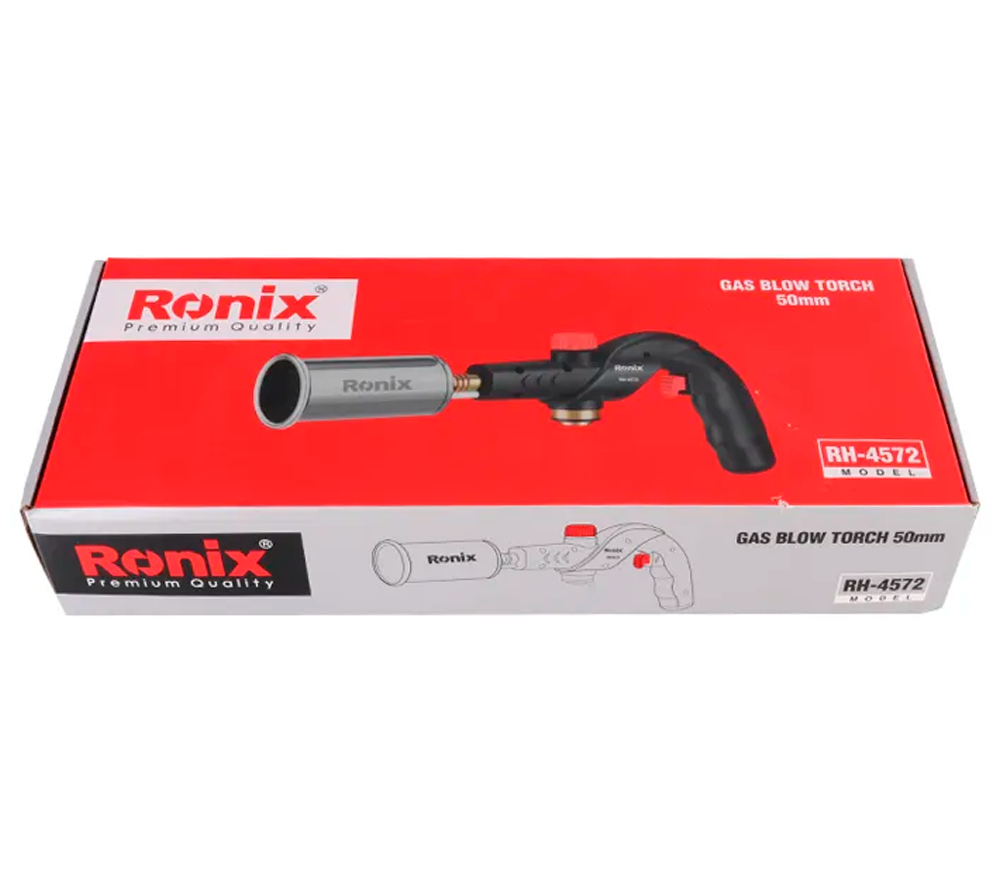 Газовая горелка с пьезоподжигом RONIX RH-4572 1300°C photo 4