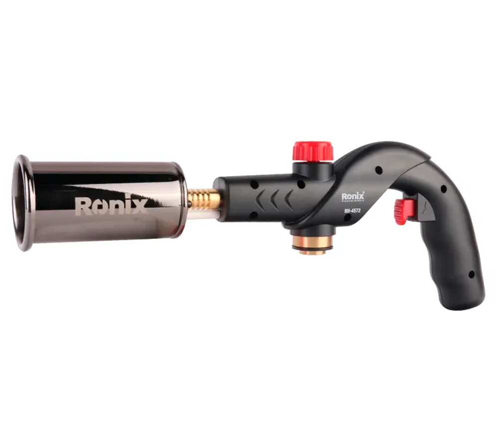 Газовая горелка с пьезоподжигом RONIX RH-4572 1300°C photo
