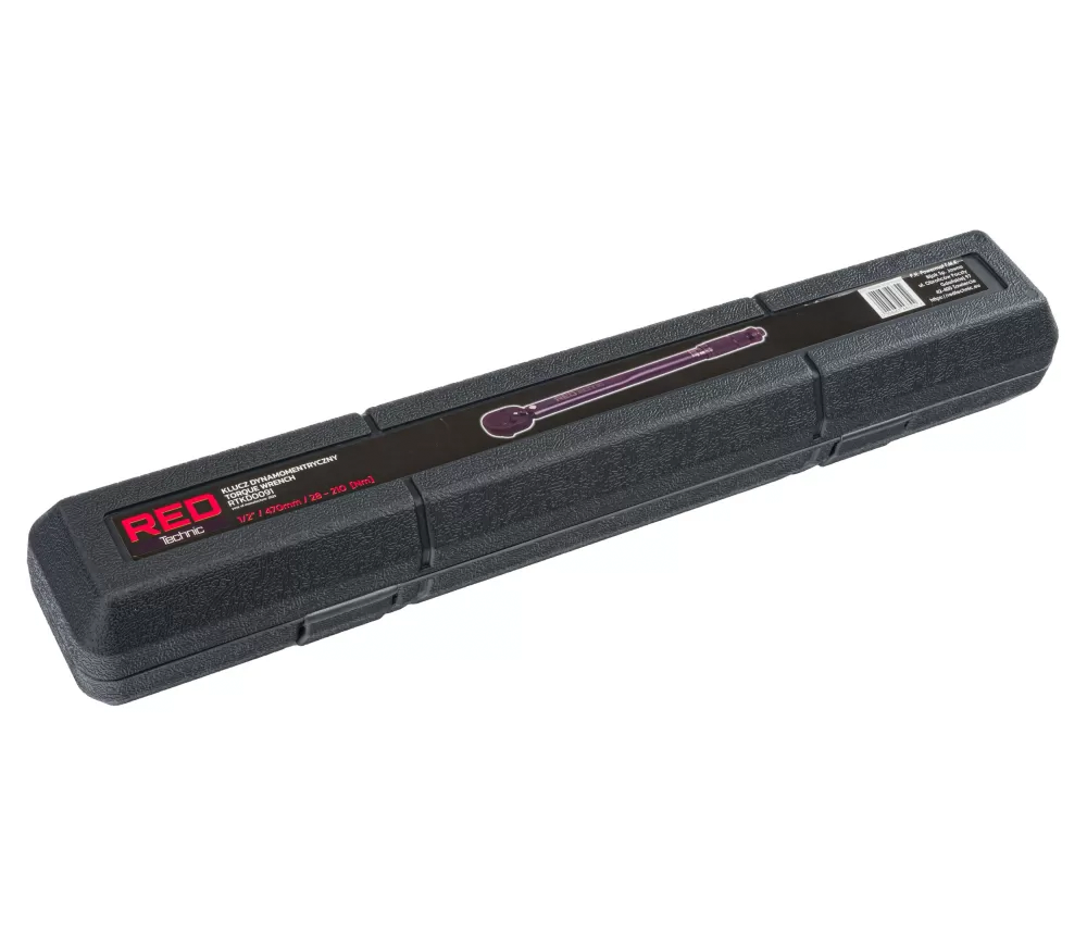 Динамометрический ключ RED Technic RTKD0091 1/2" 28-210 Нм photo 1
