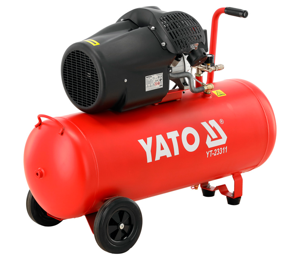 Компрессор YATO YT23311 412л/мин 100л photo 0