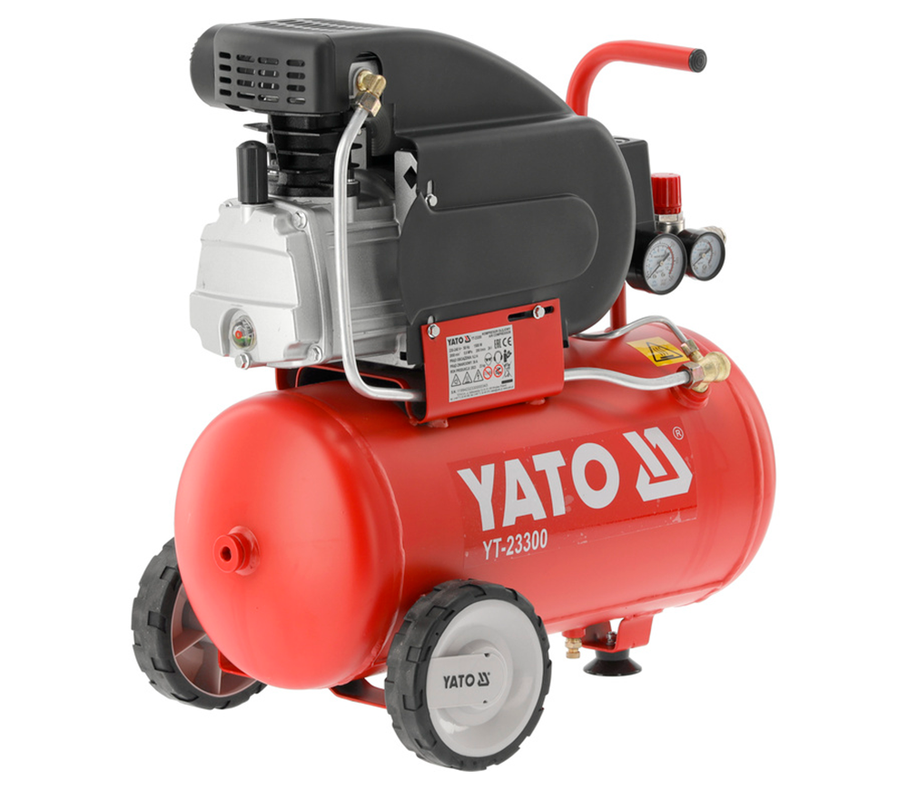 Компрессор YATO YT23300 200л/мин 24л photo 0