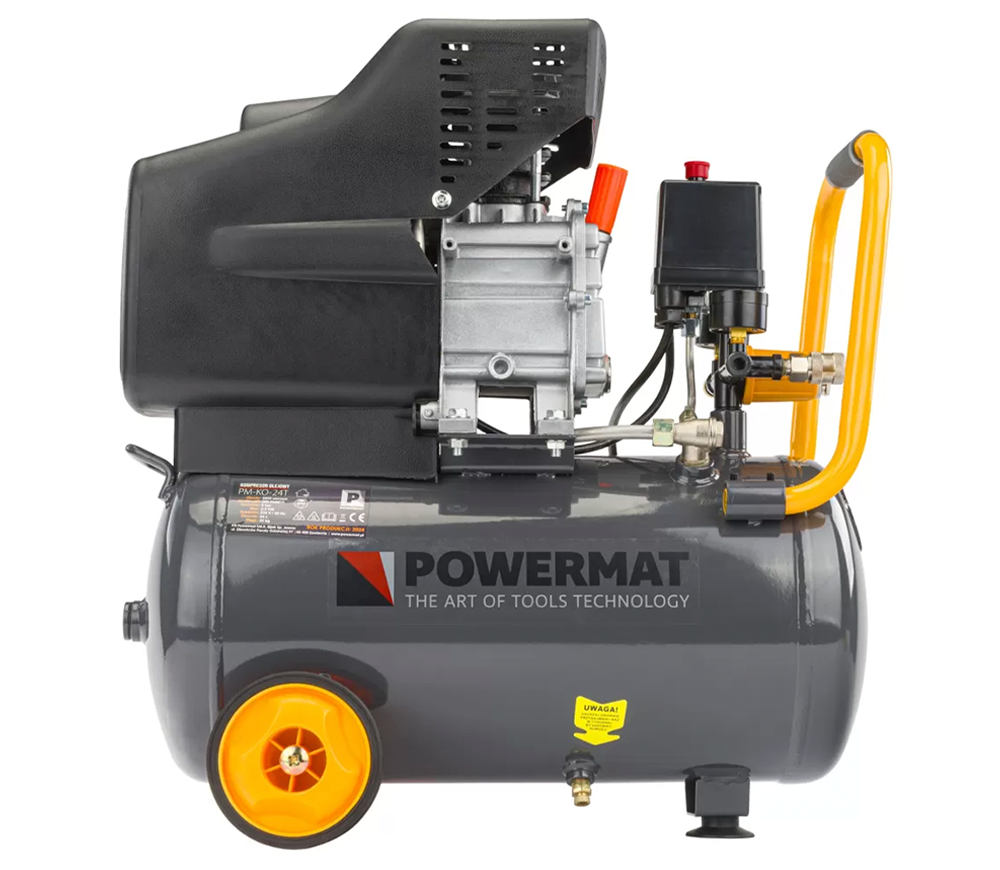 Компрессор POWERMAT PM-KO-24T 206л/мин 24л photo 0