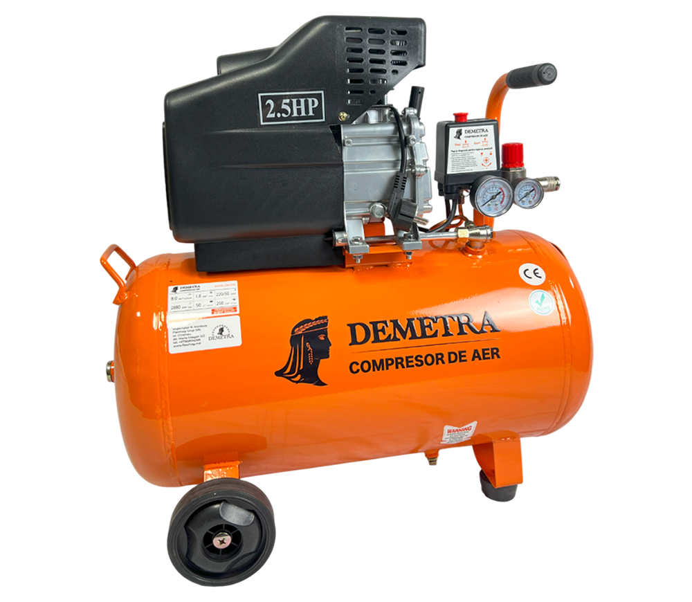 Компрессор Demetra DM2550 250л/мин 50л photo 0
