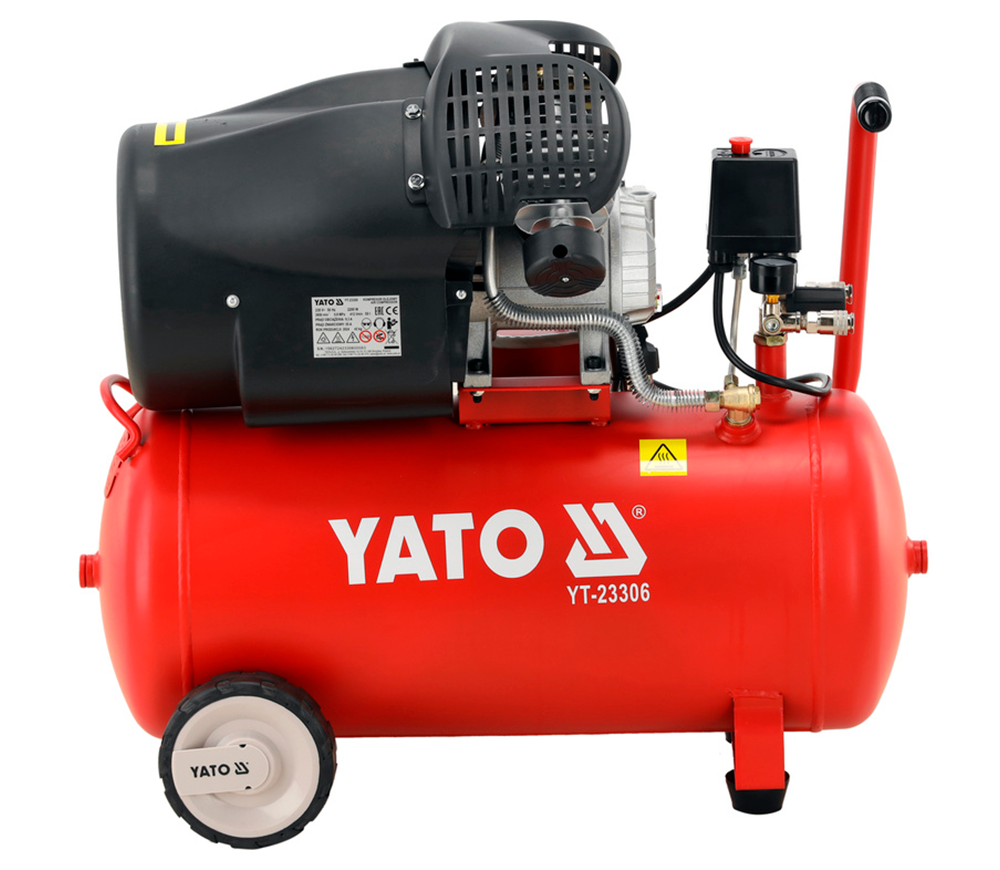 Компрессор YATO YT23306 412л/мин 50л photo 1