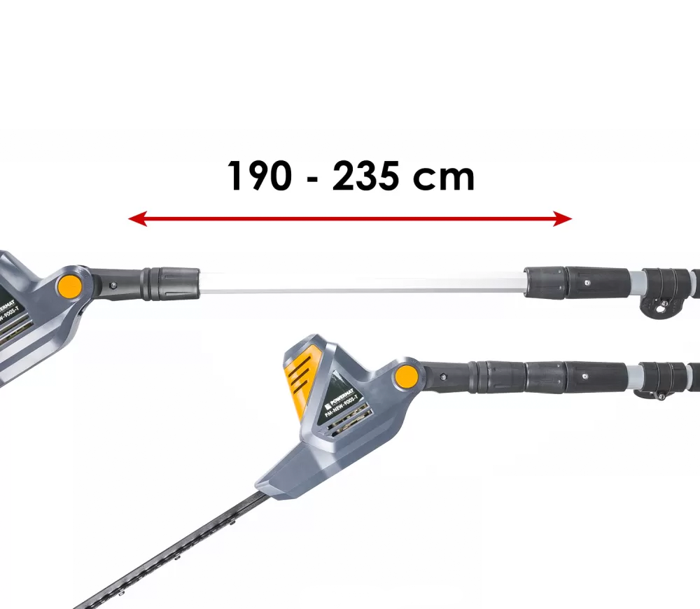 Кусторез электрический POWERMAT PM-NEW-900S-T 900вт 454мм photo 5