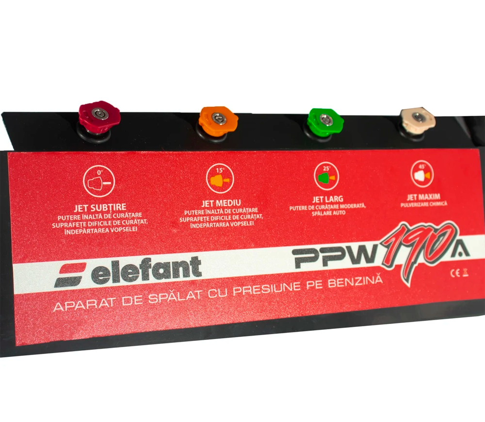 Мойка высокого давления бензиновый Elefant PPW190A 6.5лс 165бар 600л/ч photo 2