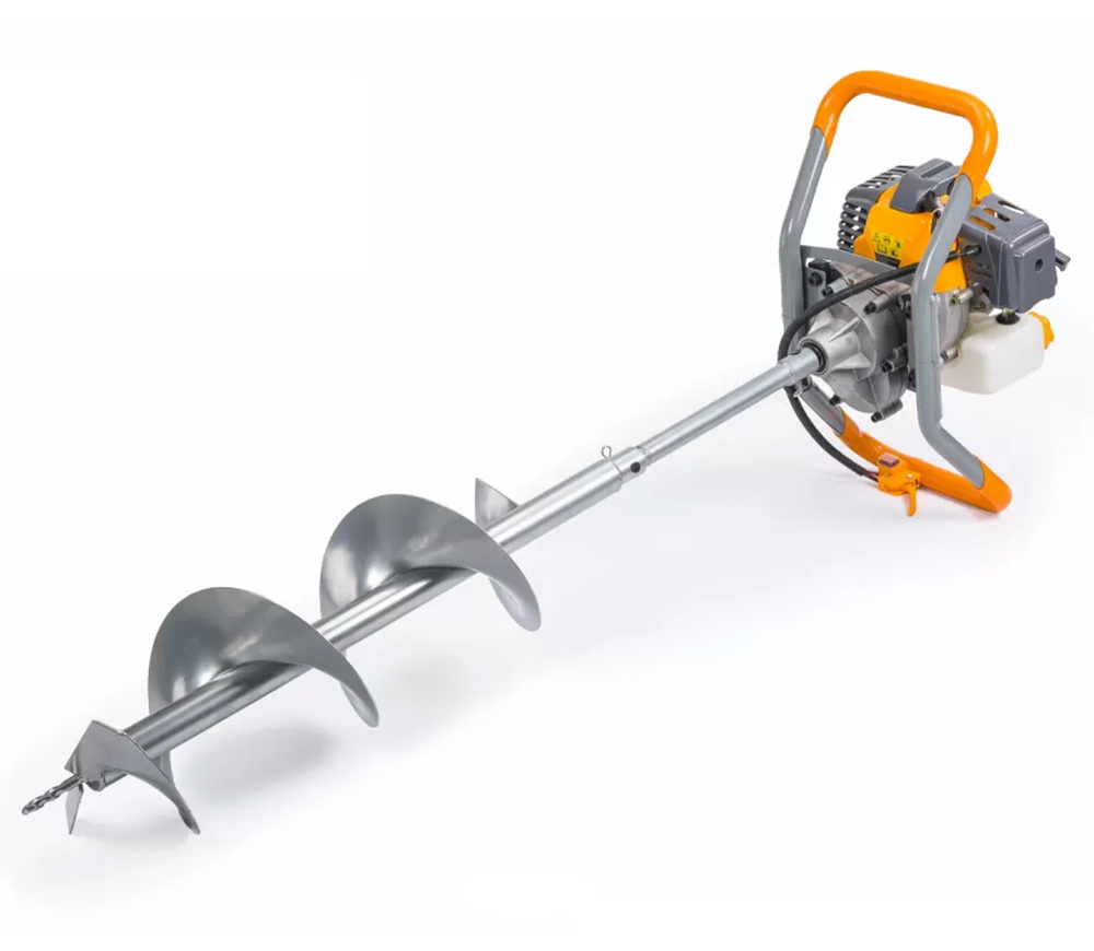 Мотобур бензиновый POWERMAT PM-SWG-600N-3W 100/200/300мм 52см3 photo 0