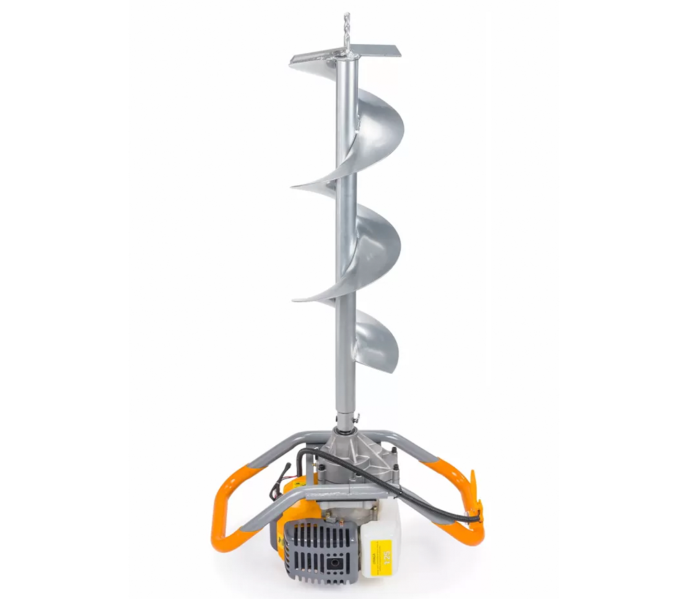 Мотобур бензиновый POWERMAT PM-SWG-600N-3W 100/200/300мм 52см3 photo 1