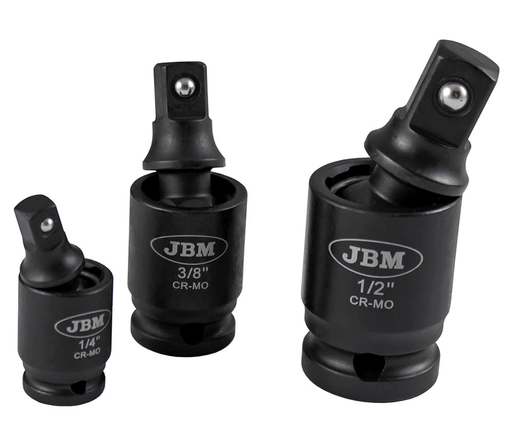 Set de 3 capete de impact pivotante JBM-53043 1/2-1/4-3/8" photo 3