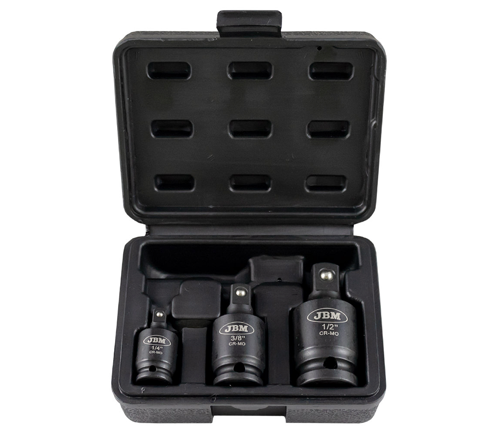 Set de 3 capete de impact pivotante JBM-53043 1/2-1/4-3/8" photo
