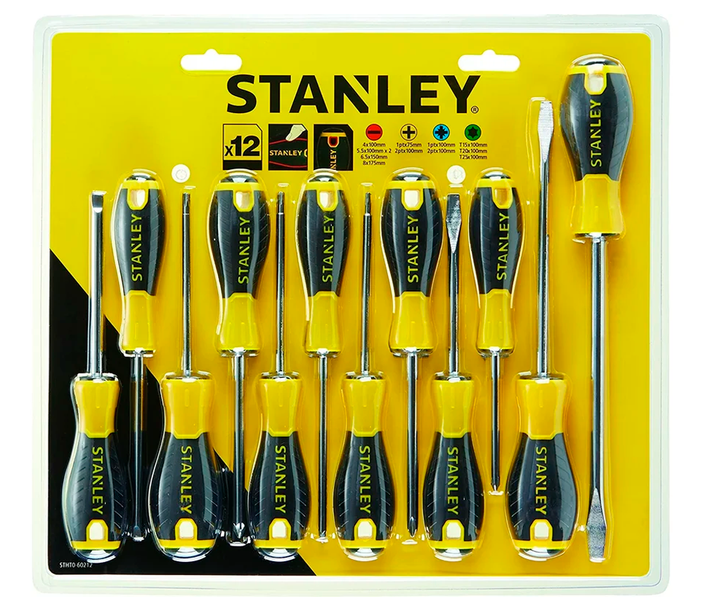 Набор отверток 12 шт STANLEY Essential STHT0-60212 photo 0