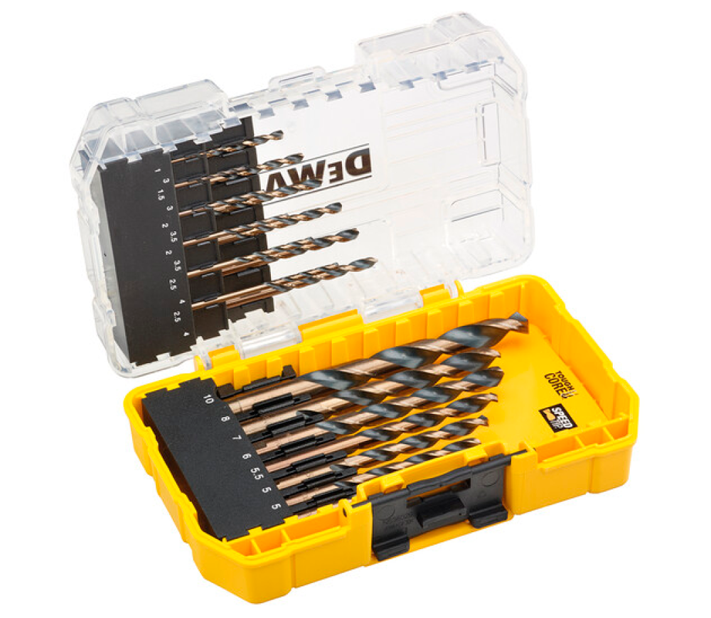 Набор сверл по металлу DEWALT DT70728-QZ 1-10мм HSS-G photo 1