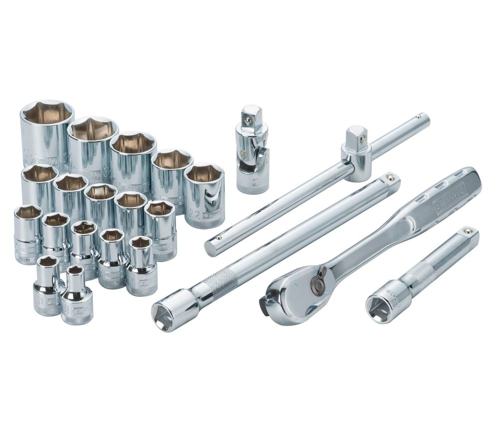 Set 22 duze tubulare DEWALT DWMT19241-1 8-32 mm photo 1