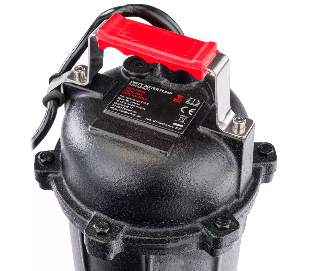 Дренажный насос RED Technic RTPDSR0071 750вт 30000л/ч photo 0