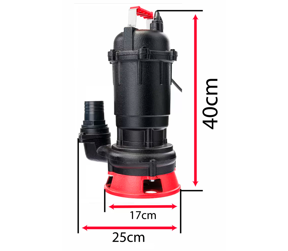 Дренажный насос RED Technic RTPDSR0071 750вт 30000л/ч photo 1