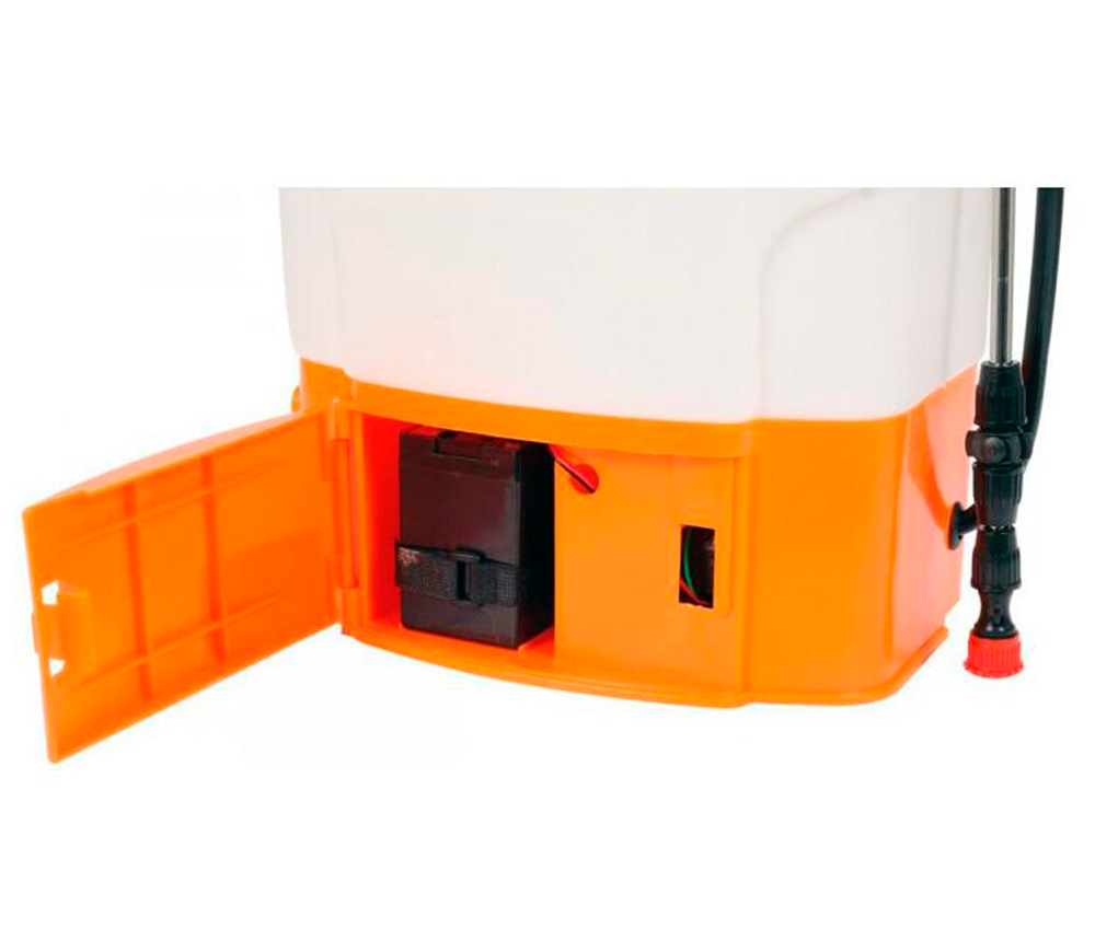 Опрыскиватель аккумуляторный FLO FLO89611 4бар 16л 12В 8Ач photo 2
