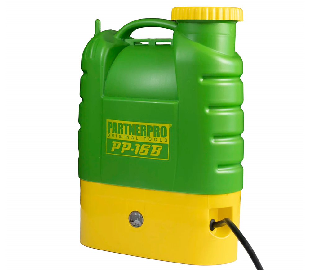Опрыскиватель аккумуляторный PARTENERPRO PP16B 5.5бар 16л 12В 8Ач photo 0