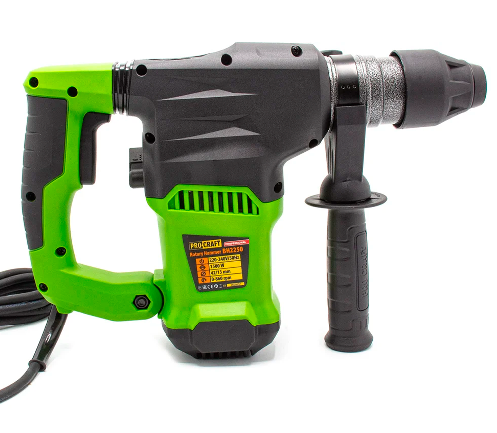 Перфоратор ProCraft BH2250 1500вт SDS-Plus photo 0