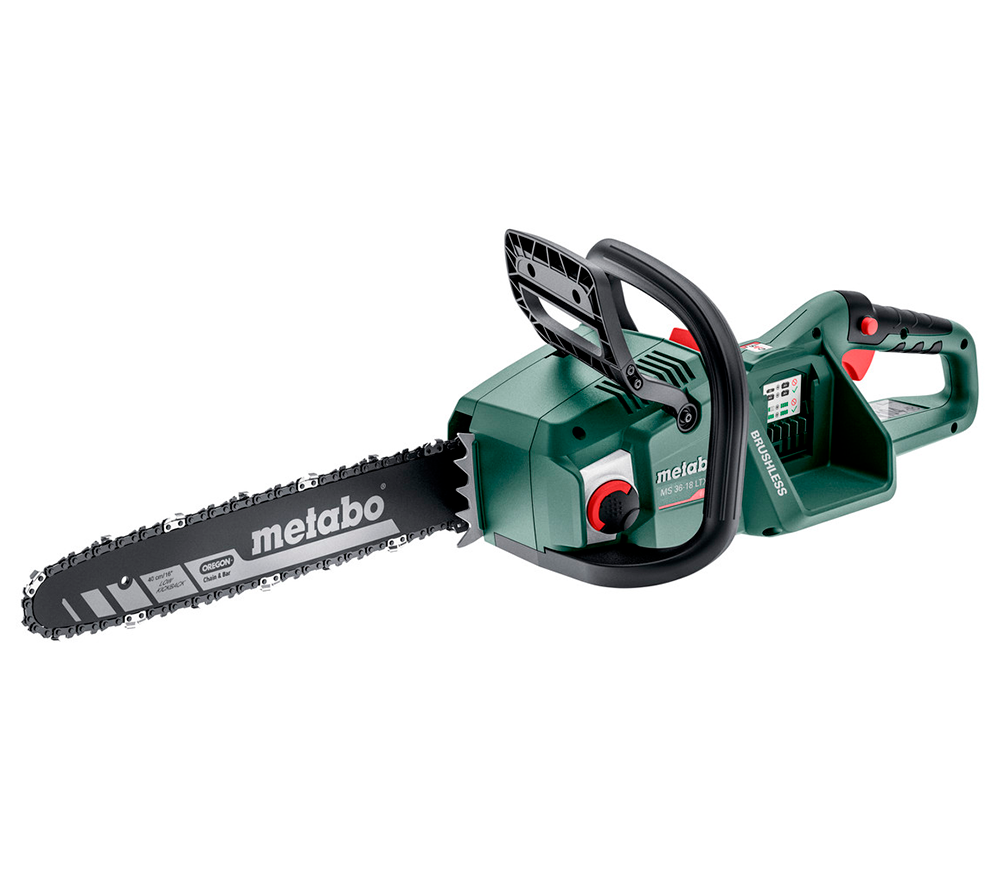 Цепная пила аккумуляторная (без АКБ) METABO MS 36-18 LTX BL 40 400мм 2x18В photo
