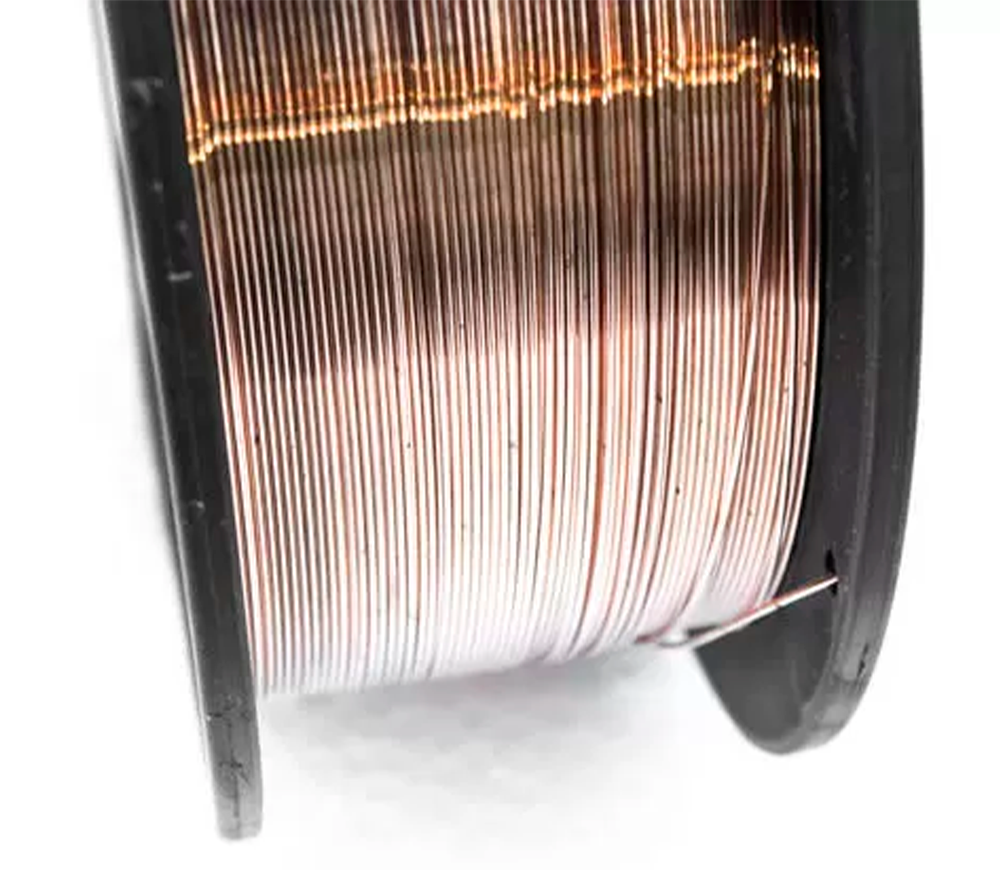 Сварочная проволока POWERMAT ER70S-6 Медь 0.8мм 5kg photo 0