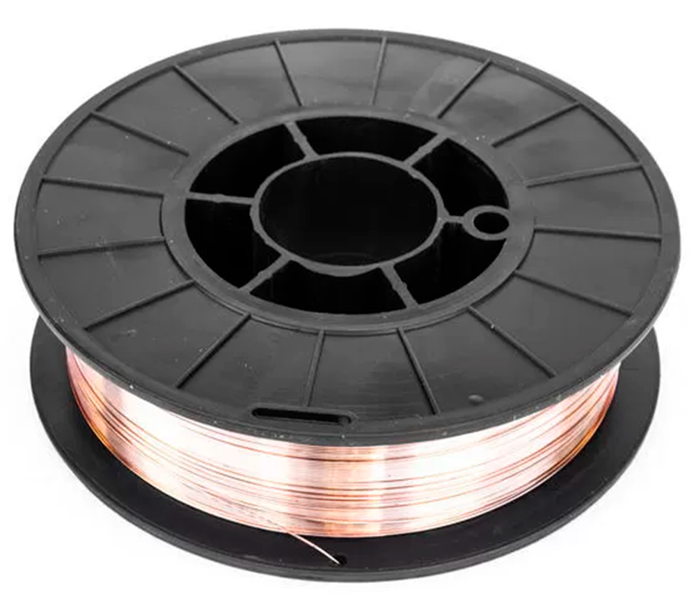 Сварочная проволока POWERMAT ER70S-6 Медь 0.8мм 5kg photo
