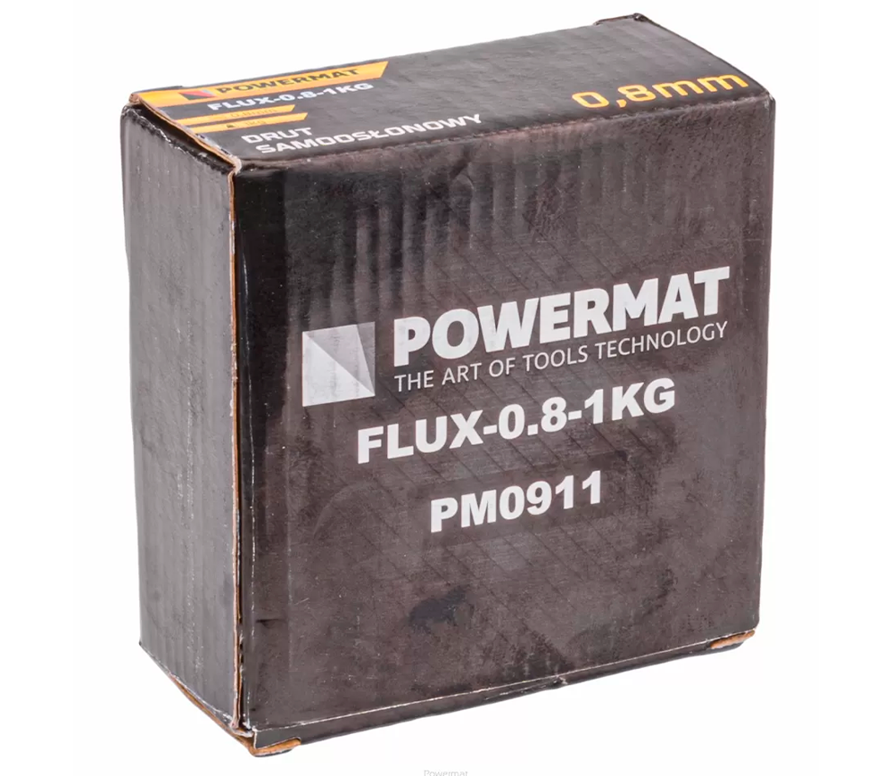 Сварочная проволока POWERMAT FLUX-0.8-1KG Порошковая 0.8мм 1kg photo 1