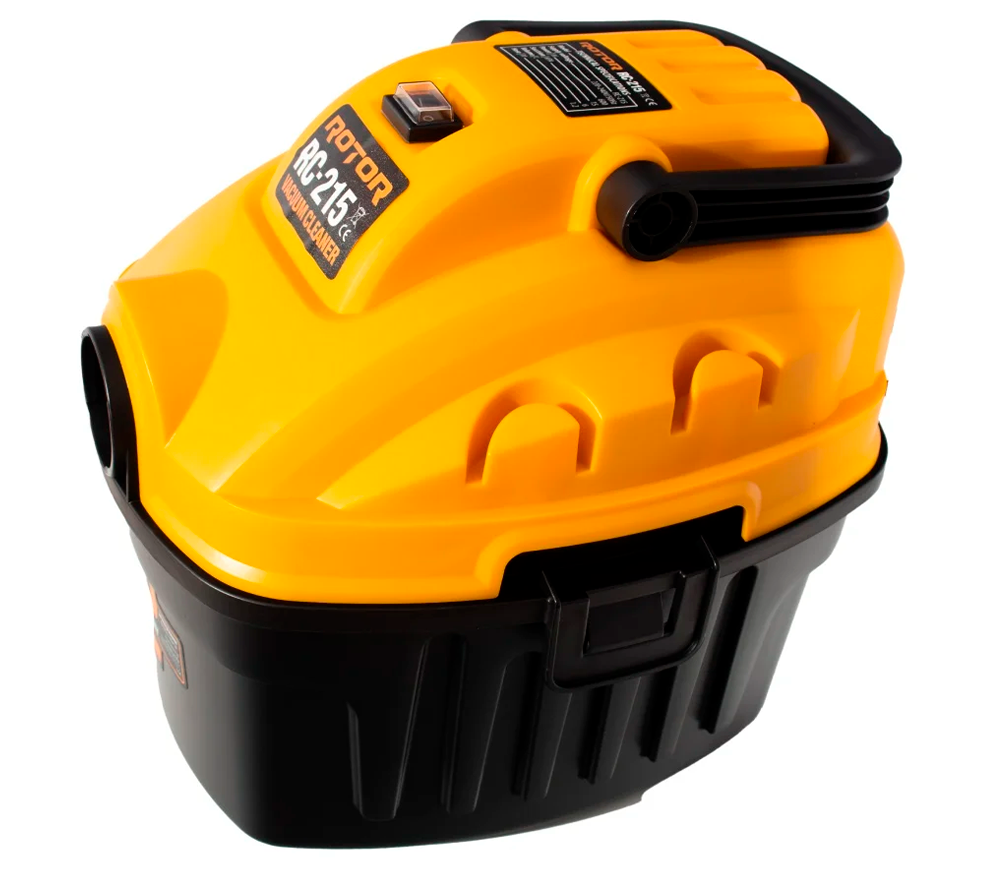 Пылесос промышленный ROTOR RC-215 600вт 150мбар 6л photo 2
