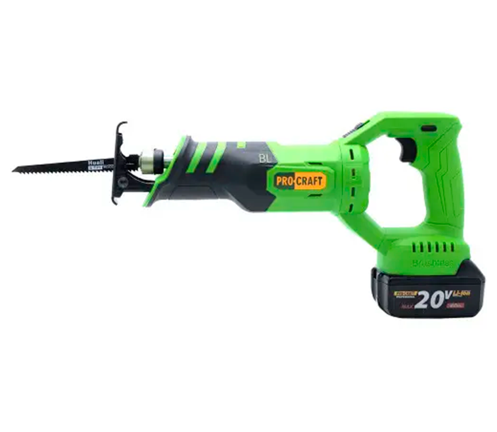 Сабельная пила аккумуляторная ProCraft PSS20 20В 4Ач photo 1
