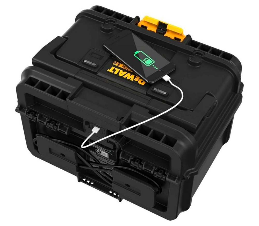 Зарядное устройство чемодан DEWALT DWST83471 360вт 18-54В 4A photo 0