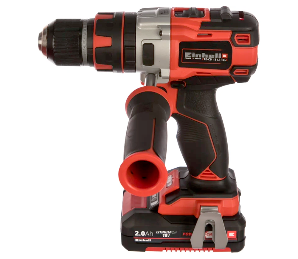 Mașină de înșurubat cu percuție cu acum. EINHELL TE-CD 18 Li-i BL 18V 2Ah photo 1