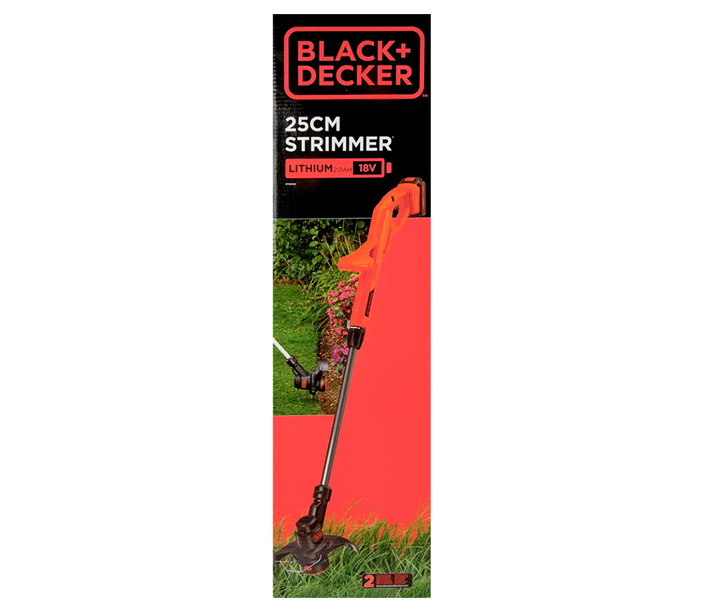Триммер аккумуляторный BLACK&DECKER ST182320 18В 2Ач photo 4