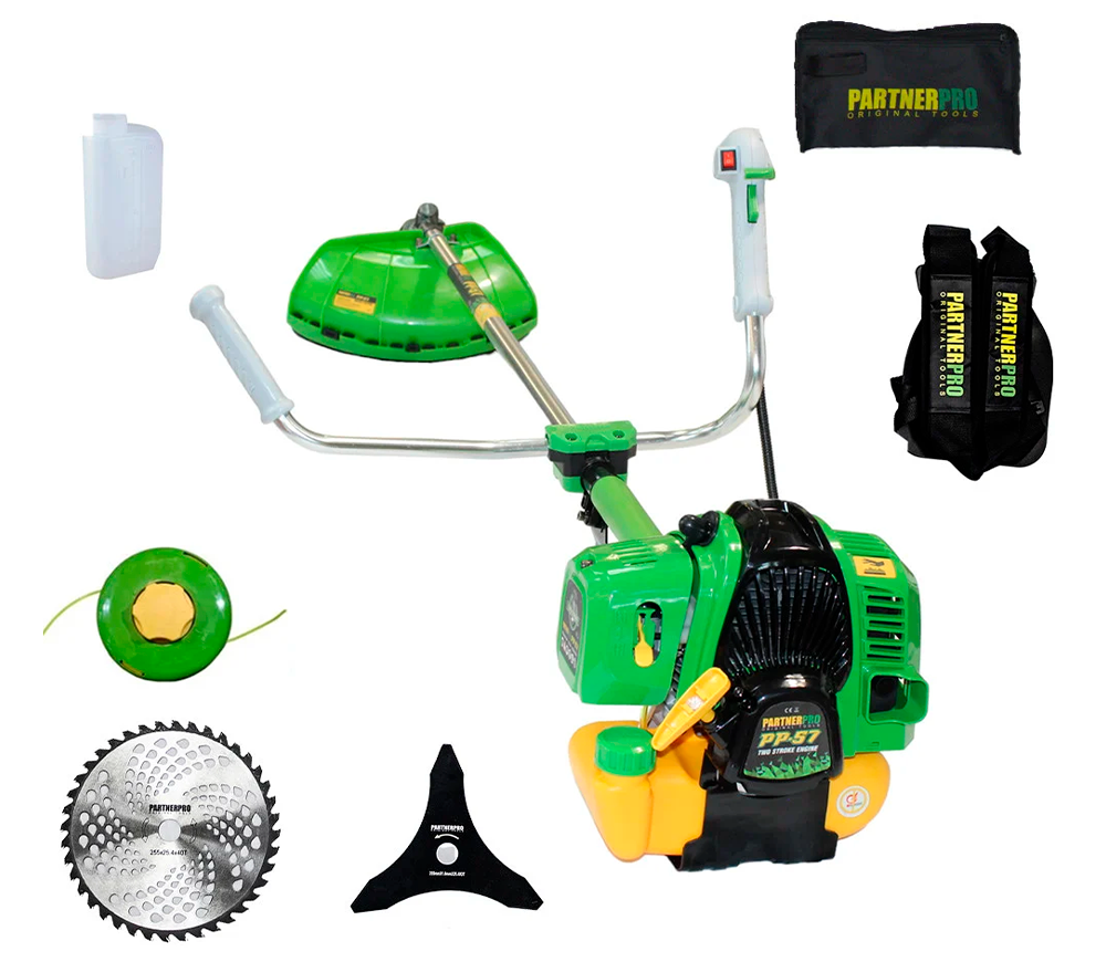 Motocoasă cu benzină PARTENERPRO PP57 2 timpi 52cm3 photo 1
