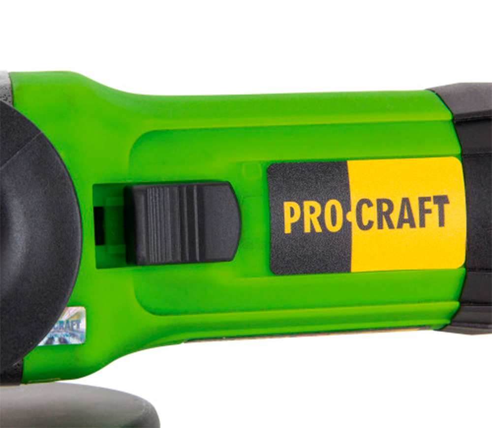 Угловая шлифмашина ProCraft PW1100 1100вт 125мм photo 3