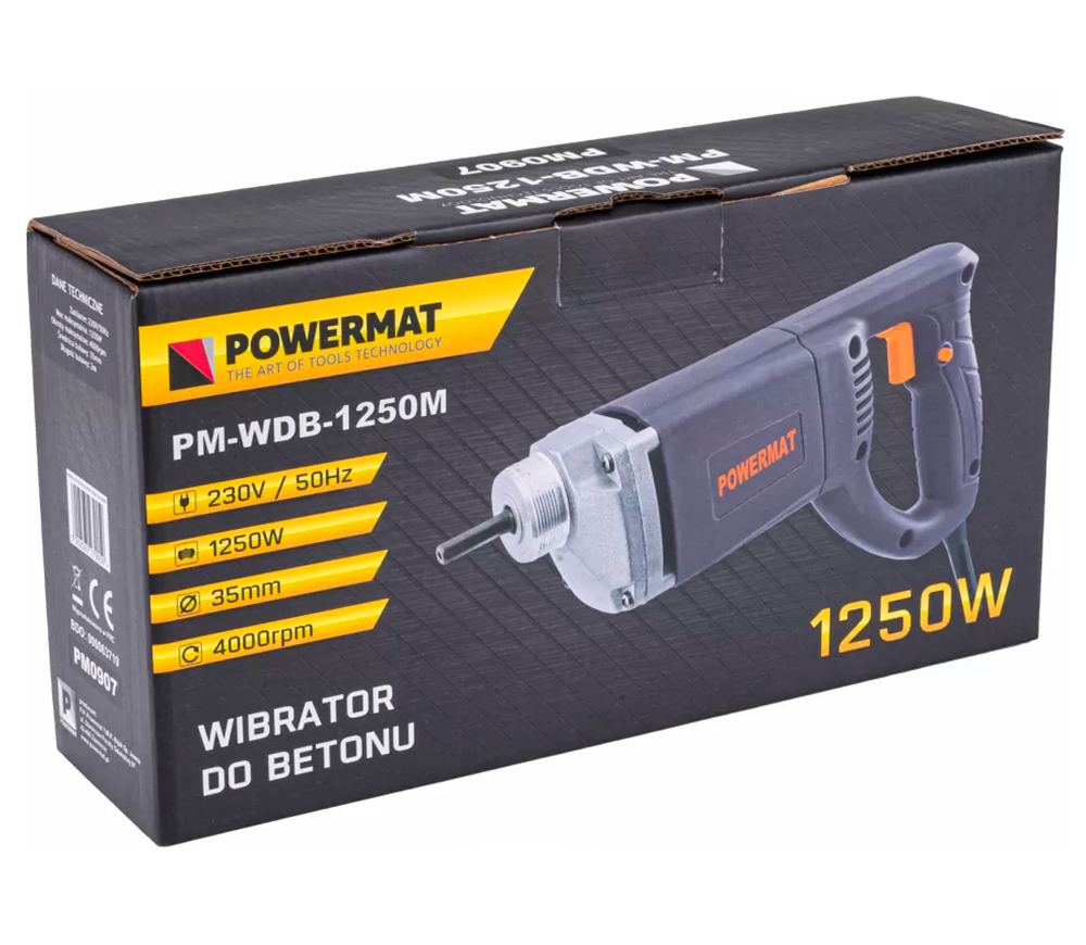 Vibrator de beton POWERMAT PM-WDB-1250M 1250w 4050vib/min photo 6