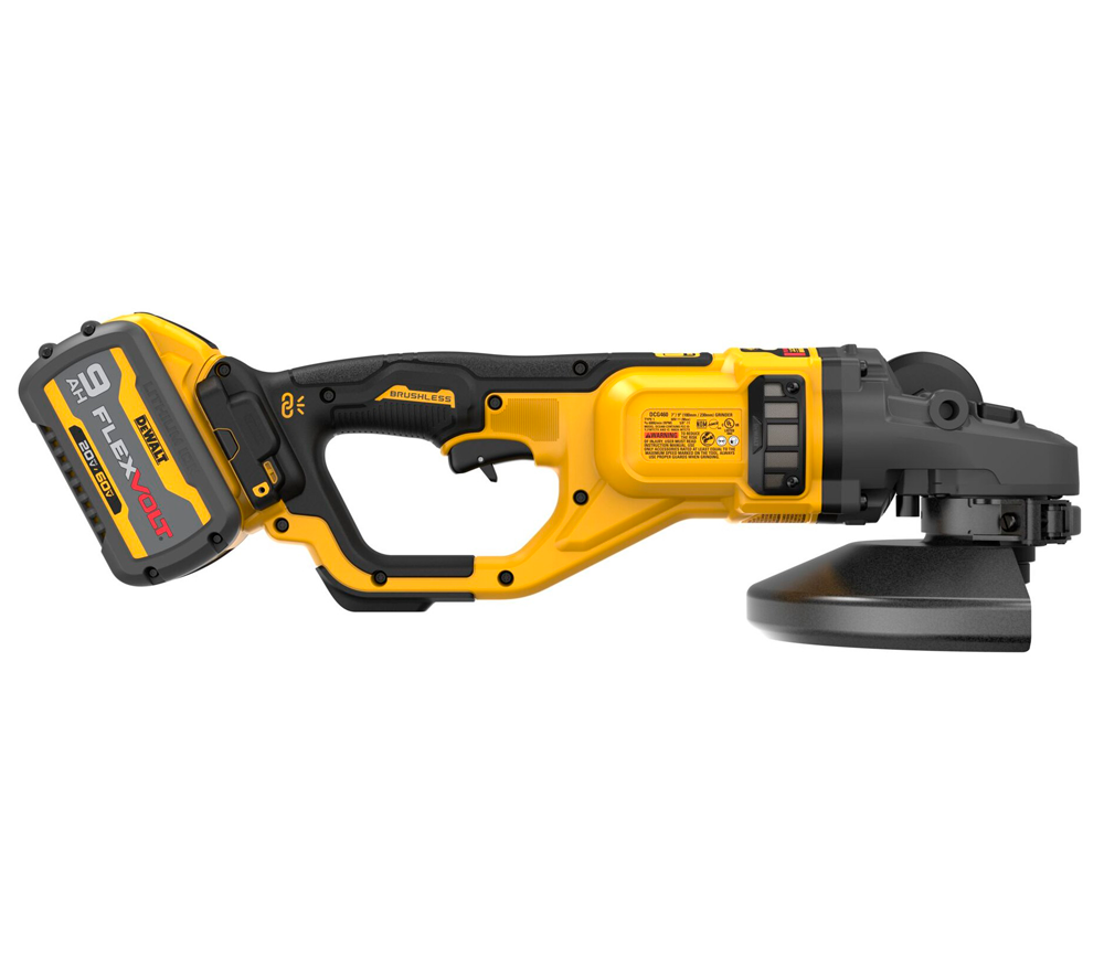 Угловая шлифмашина аккумуляторная DEWALT DCG460X2-QW 230мм 20/54В 3/9Ач photo 1
