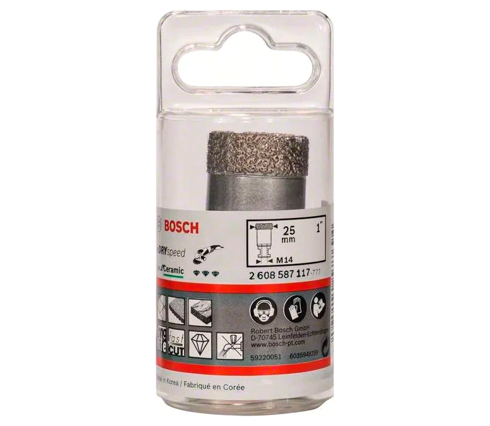 Коронка BOSCH Dry Speed 2608587117 25мм photo 0