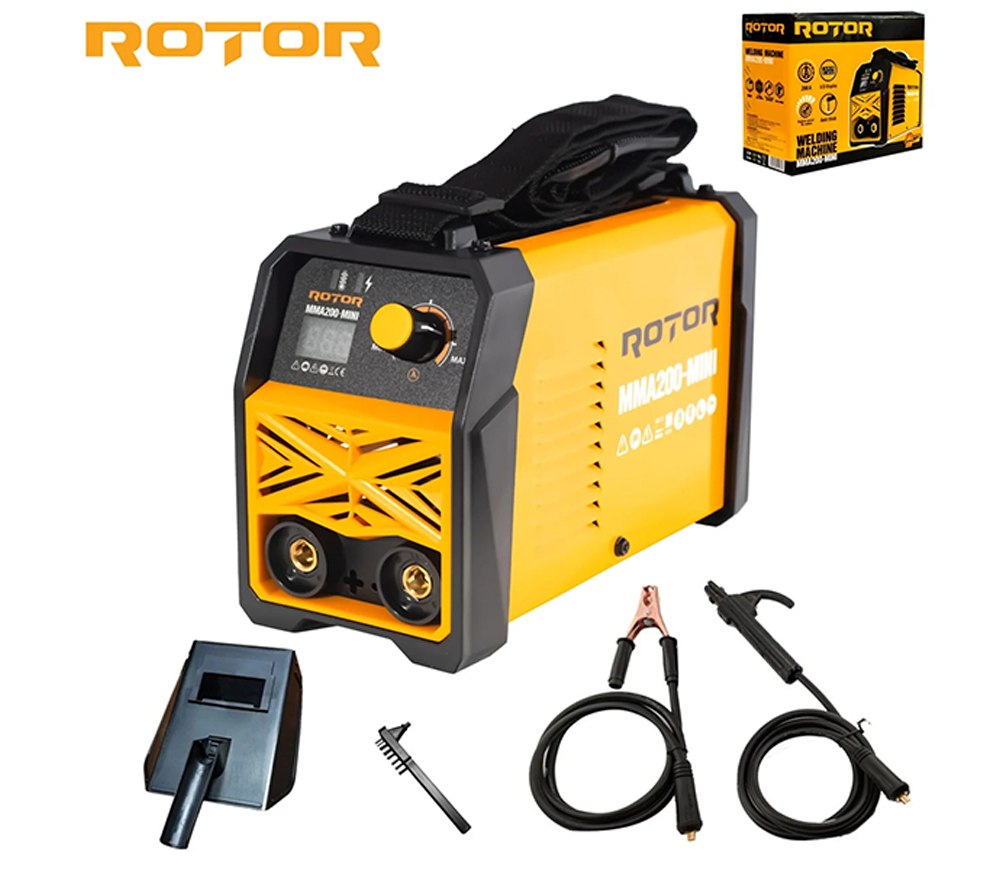 Сварочный аппарат ROTOR MMA200-MINI 200A photo 0
