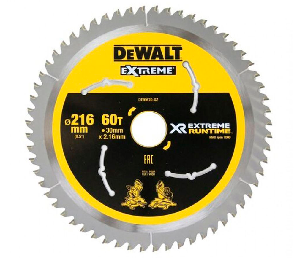 Пильный диск DEWALT DT99570 216мм 1.6мм photo