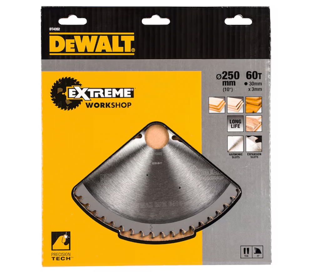Пильный диск DEWALT DT4352-QZ 250мм 2.2мм photo 0