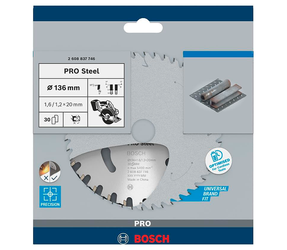 Пильный диск BOSCH 2608837746 136мм 1.6мм photo 0