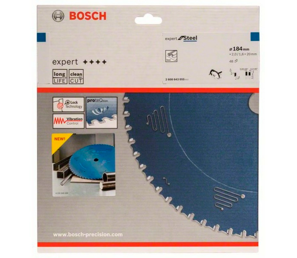 Пильный диск BOSCH EX SL H 2608643055 184мм 1.6мм photo 0