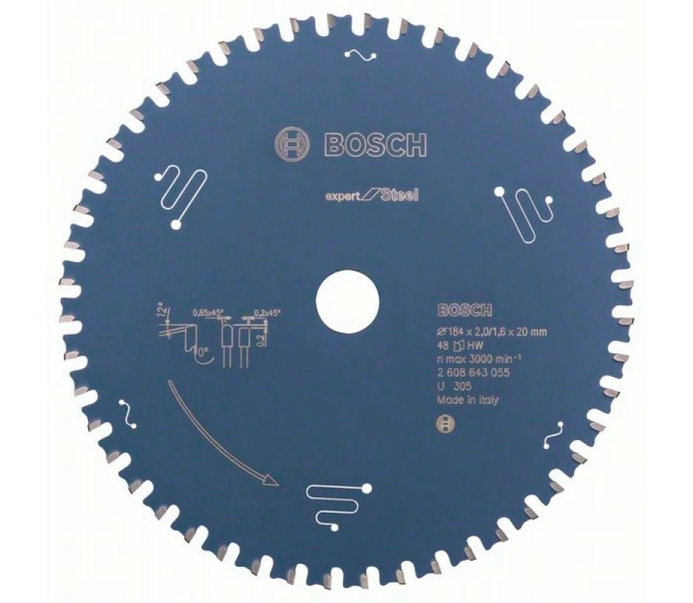 Пильный диск BOSCH EX SL H 2608643055 184мм 1.6мм photo