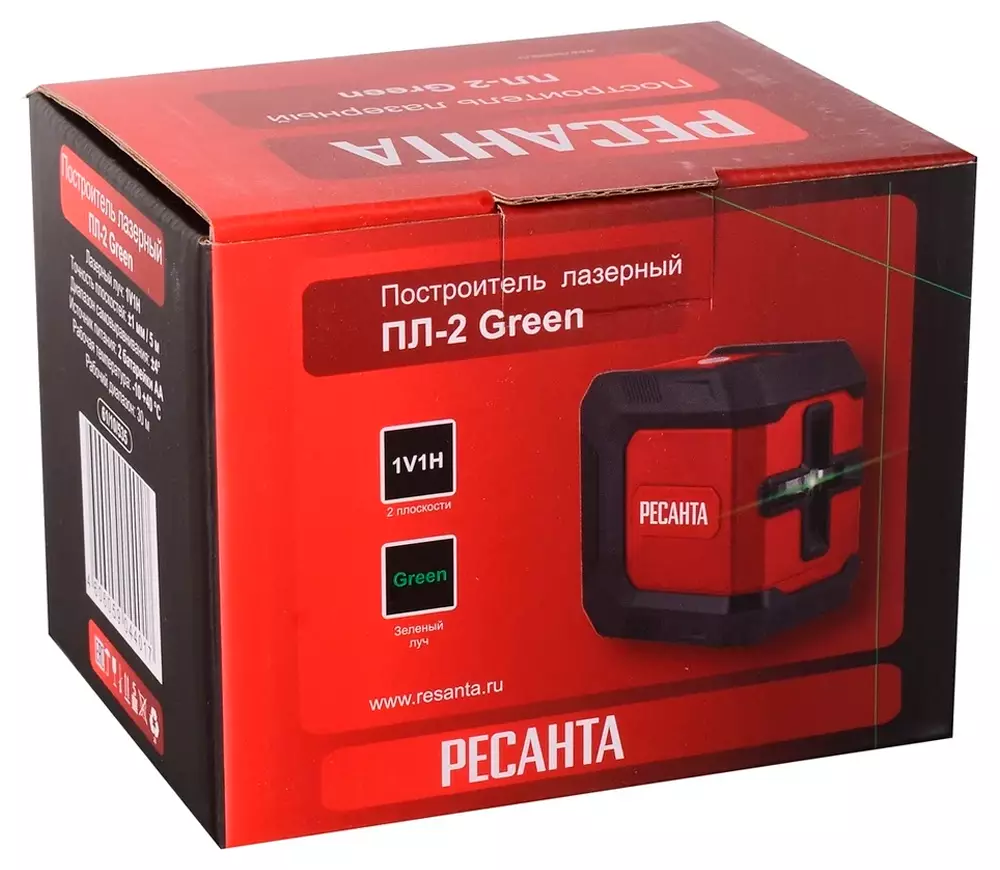 Nivelă cu laser RESANTA ПЛ-2 2fascicole 30m photo 6