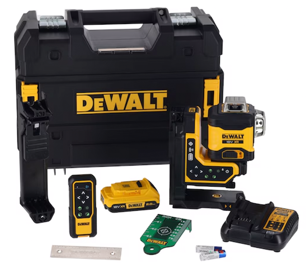 Лазерный уровень DEWALT DCLE34035D1-QW 3луча 100m photo 2