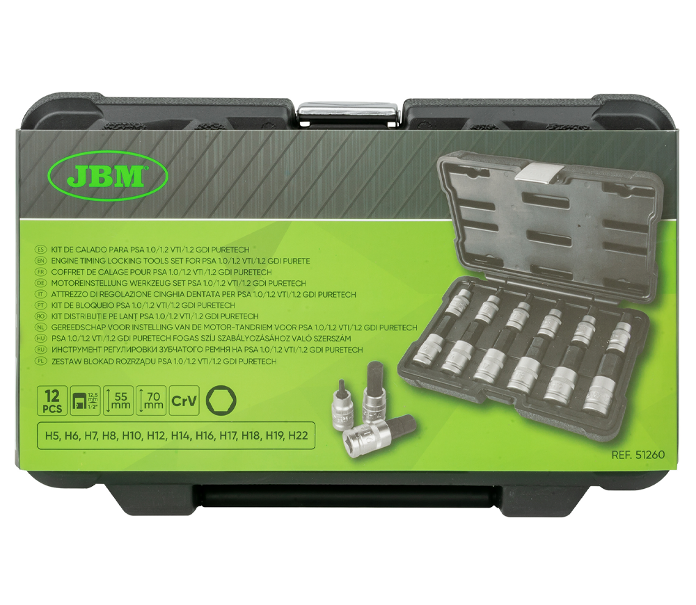 Набор бит JBM-51260 Hex 55мм photo 4
