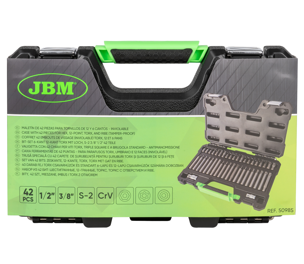 Набор бит JBM-50985 Hex/Torx/XZN 30/75мм photo 3