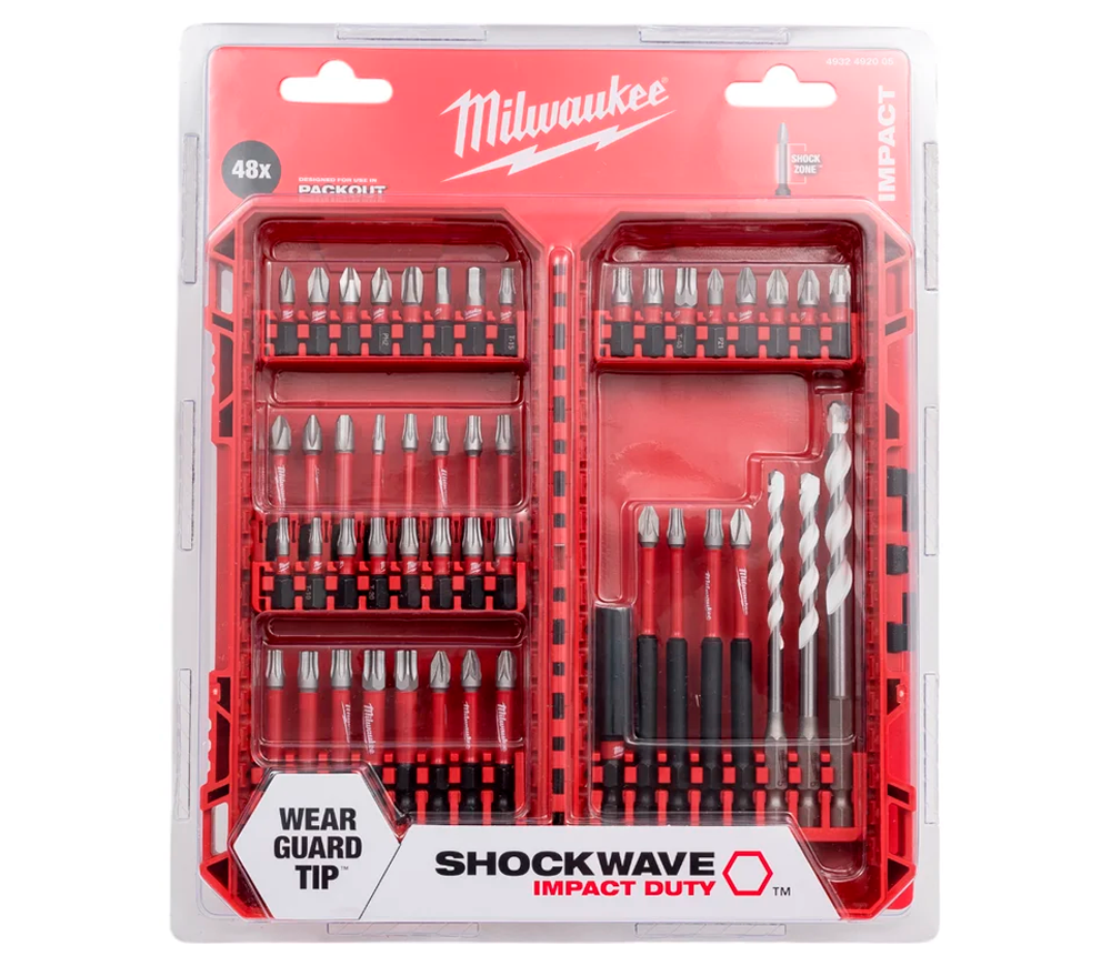 Набор бит MILWAUKEE SHOCKWAVE GEN III PH/PZ/TX 25/50/90 photo 0