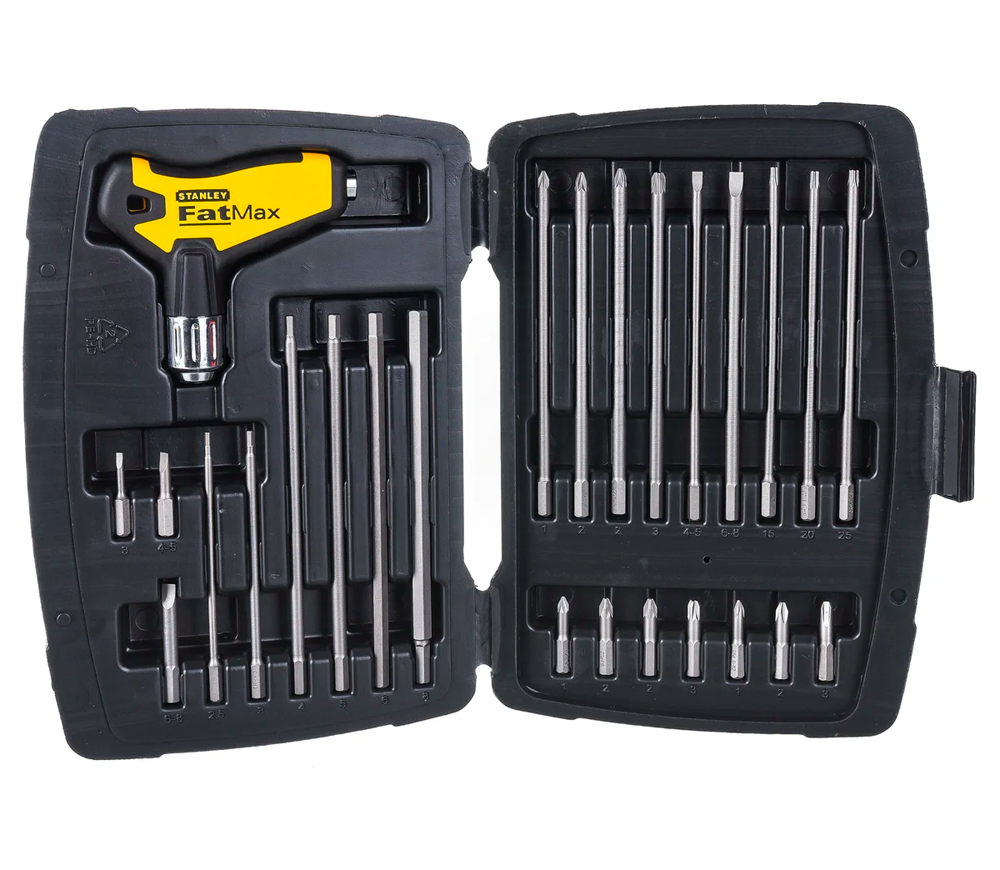 Набор бит STANLEY 0-79-153 PH/PZ/SL/TX/HEX 35/100/150мм photo