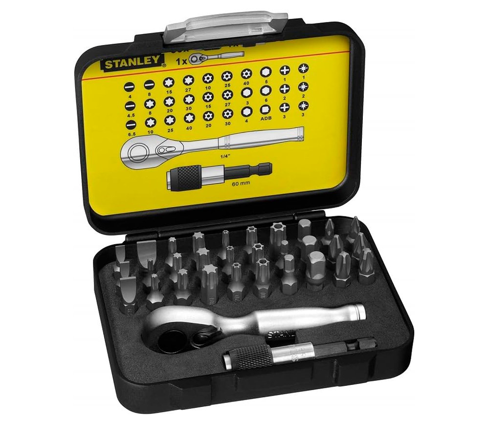 Набор бит STANLEY 1-13-904 PH/PZ/SL/TX/HEX 25мм photo