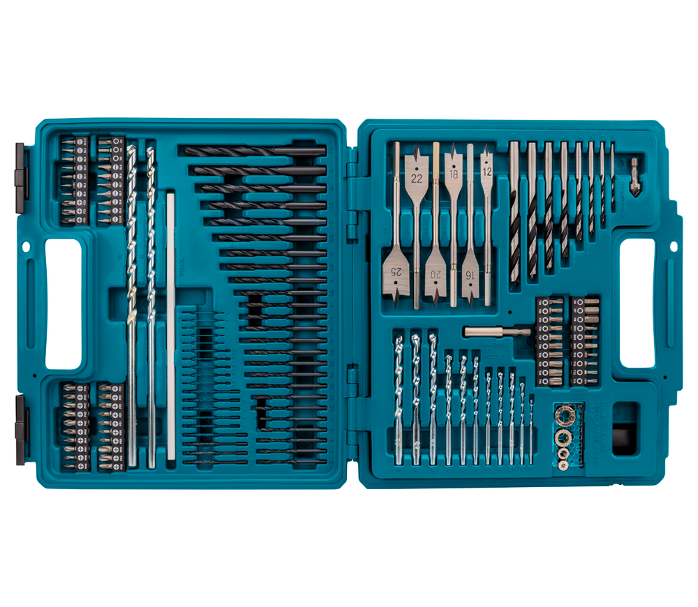 Набор сверл, бит и коронок 212 шт. MAKITA E-06270 3-54мм HSS photo 4